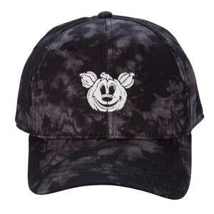 2024 Disney Parks Halloween Mickey Pumpkin Boo To You Hat New Tie-Dye Black
